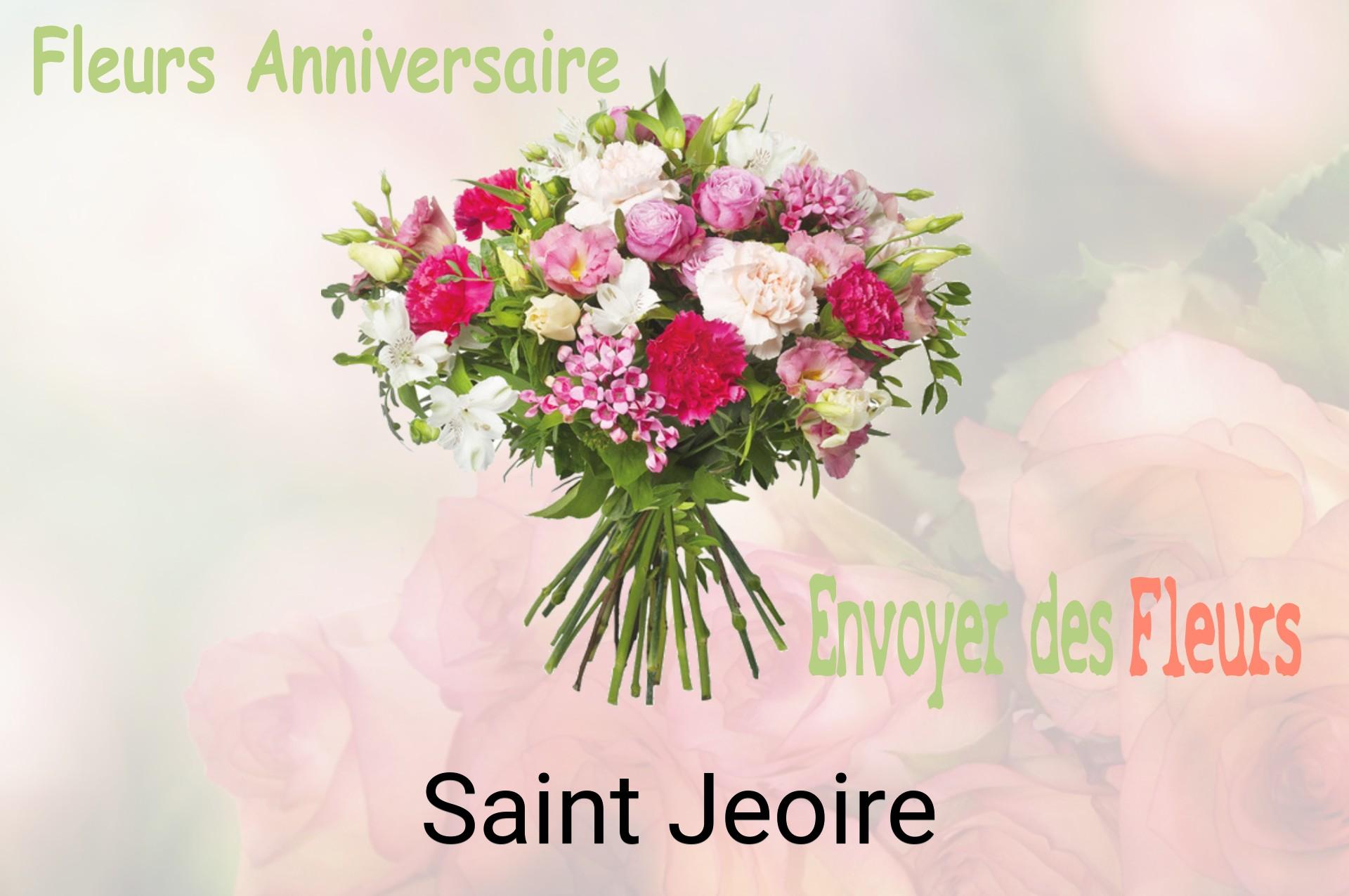 Bouquet de fleurs d’anniversaire livré à Saint-Jeoire